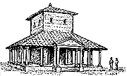A Romano-Celtic temple